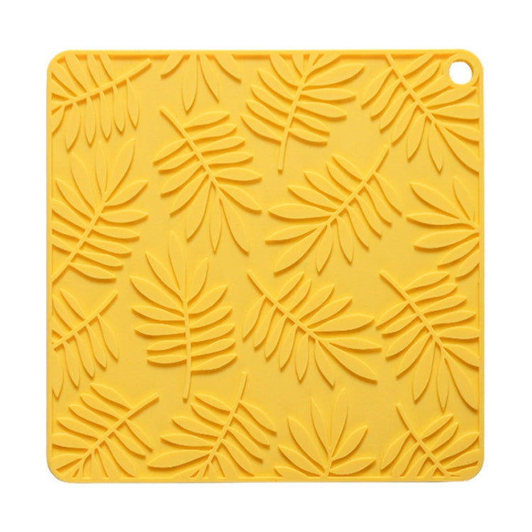 Household Square Silicone Heat Insulating Mat Kitchen High Temperature Resistant Baking Placemat