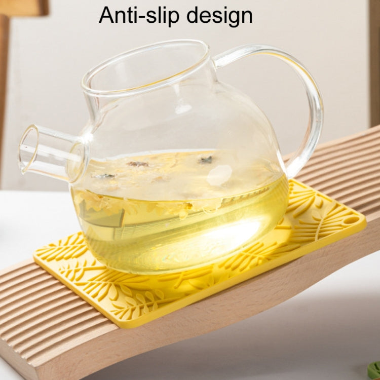 Household Square Silicone Heat Insulating Mat Kitchen High Temperature Resistant Baking Placemat