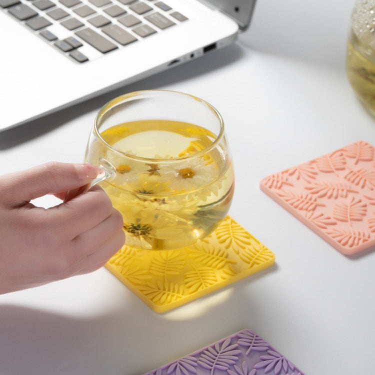 Household Square Silicone Heat Insulating Mat Kitchen High Temperature Resistant Baking Placemat