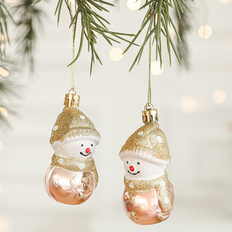 2pcs Christmas Decoration Christmas Tree Pendant Hanging Ornament