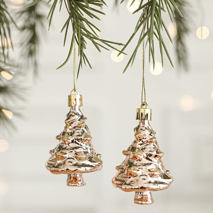 2pcs Christmas Decoration Christmas Tree Pendant Hanging Ornament