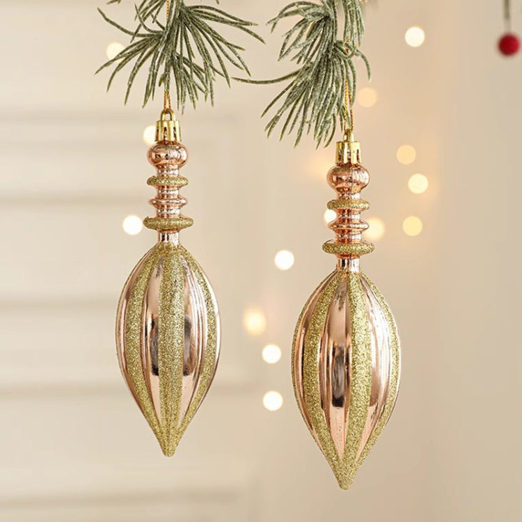 2pcs Christmas Decoration Christmas Tree Pendant Hanging Ornament