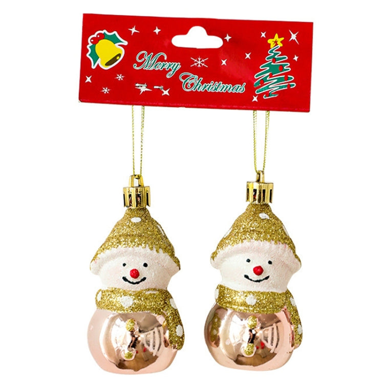 2pcs Christmas Decoration Christmas Tree Pendant Hanging Ornament