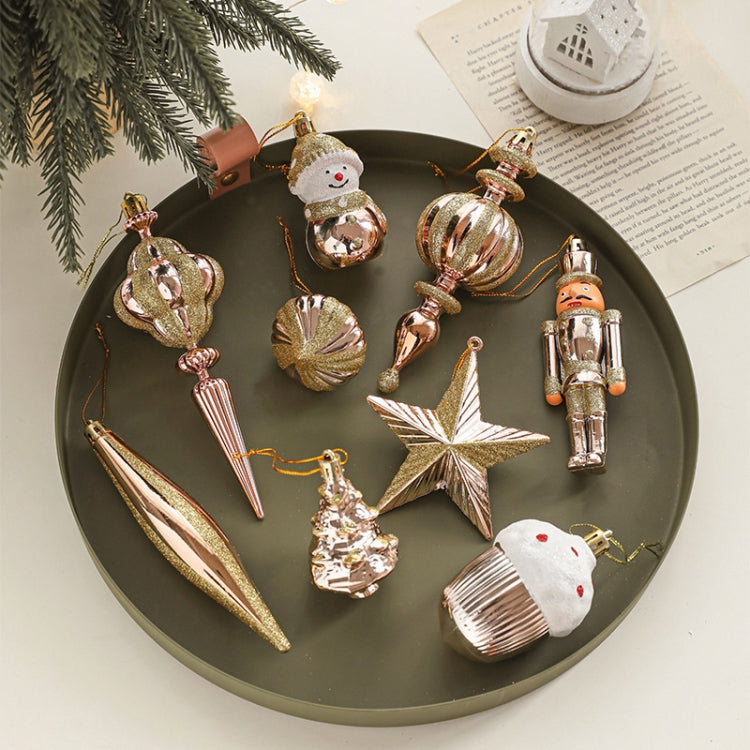 2pcs Christmas Decoration Christmas Tree Pendant Hanging Ornament