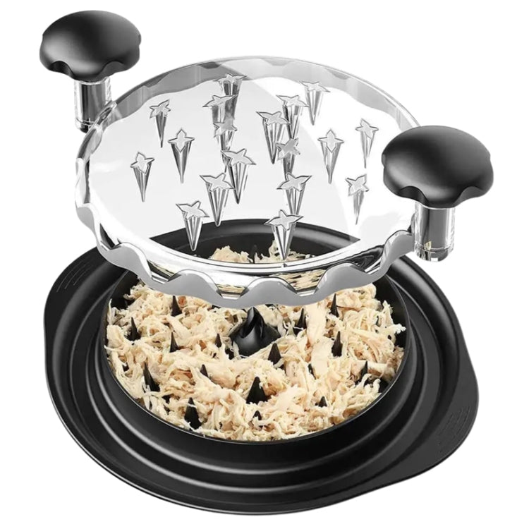 Chicken Shredder Machine With Transparent Lid Anti-Slip Meat Shredder Tool