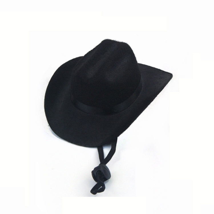 Adjustable Pet Cowboy Hat Dog Cosplay Cap Holiday Costume Party Decoration