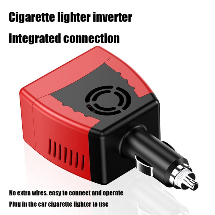 75W Car Inverter Voltage Conversion USB Port Charger