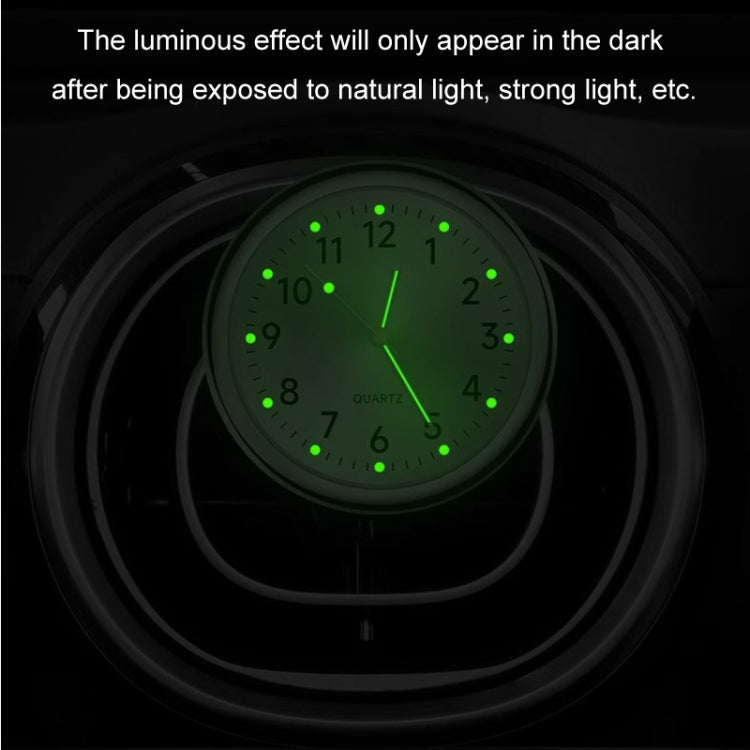 Car Digital Electronic Quartz Luminous Clock