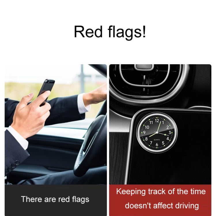 Car Digital Electronic Quartz Luminous Clock