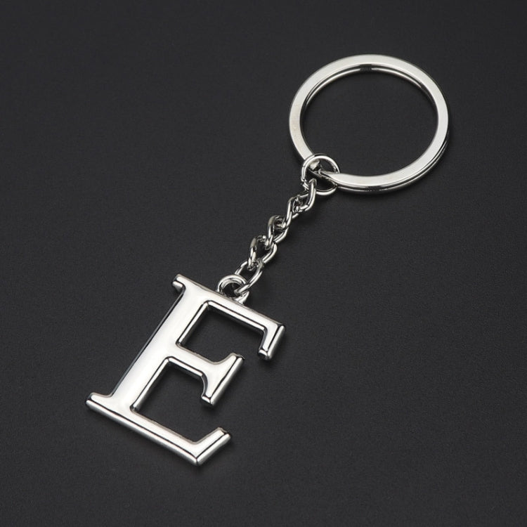 Double-Sided Three-Dimensional Plating Alphabet Keychain