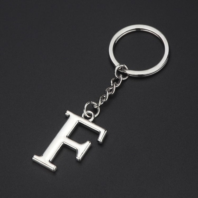 Double-Sided Three-Dimensional Plating Alphabet Keychain