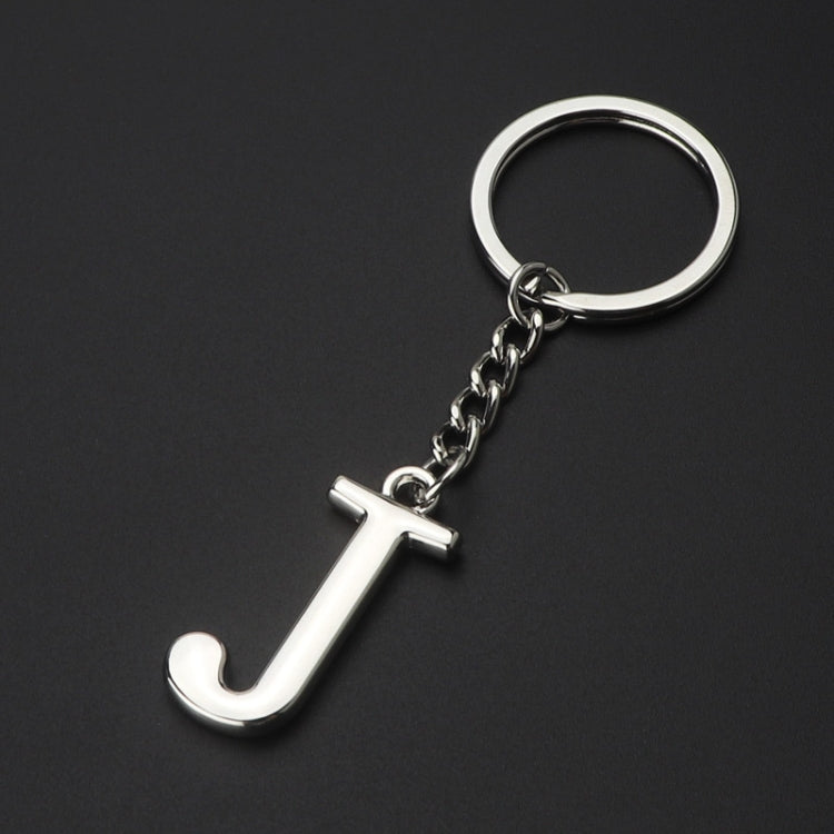 Double-Sided Three-Dimensional Plating Alphabet Keychain
