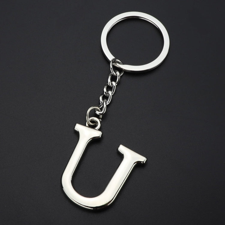 Double-Sided Three-Dimensional Plating Alphabet Keychain