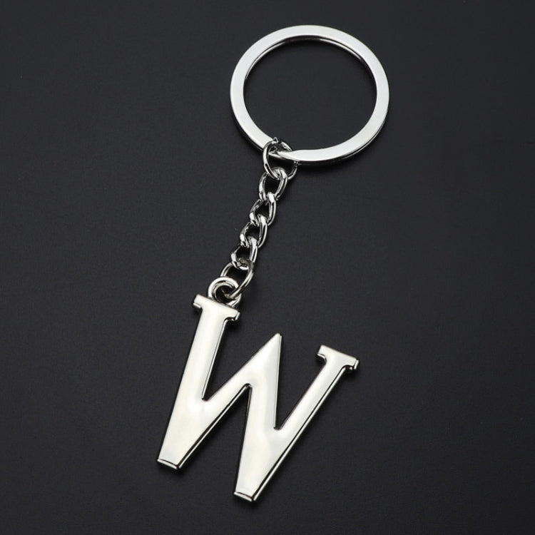 Double-Sided Three-Dimensional Plating Alphabet Keychain