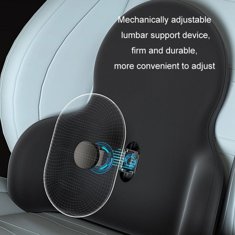 Multifunctional Car Memory Foam Adjustable Lumbar Support