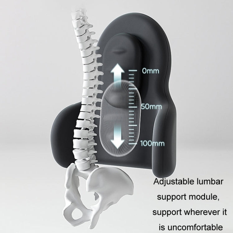 Multifunctional Car Memory Foam Adjustable Lumbar Support