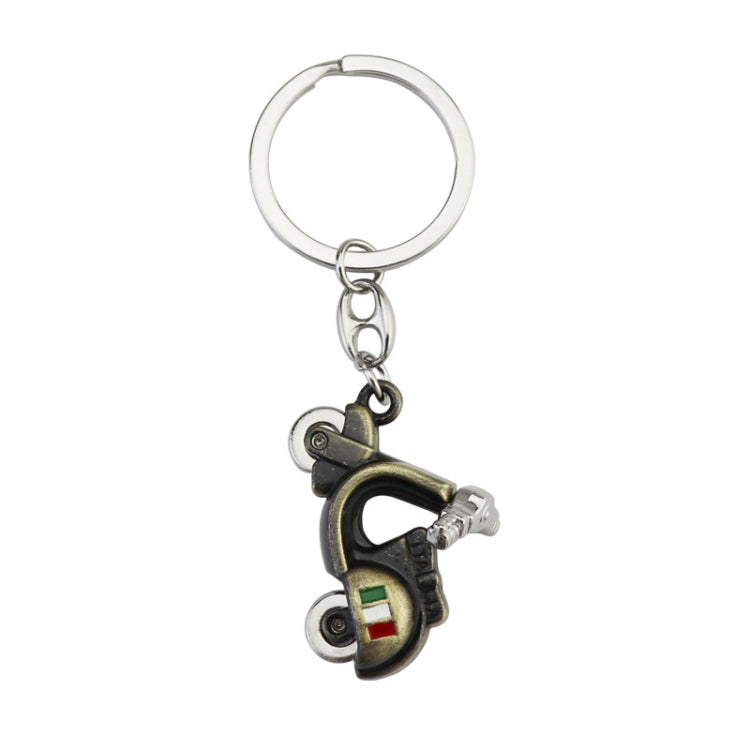 Simulation Cool Motorcycle Keychain Metal Decoration Pendant