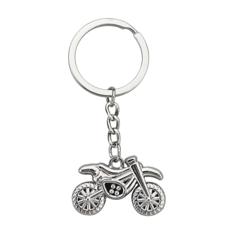 Simulation Cool Motorcycle Keychain Metal Decoration Pendant