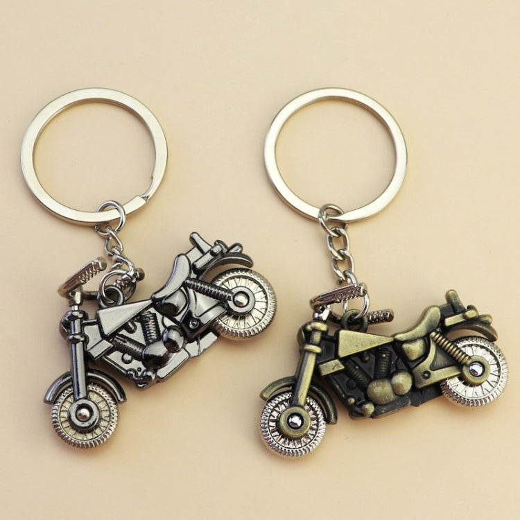 Simulation Cool Motorcycle Keychain Metal Decoration Pendant