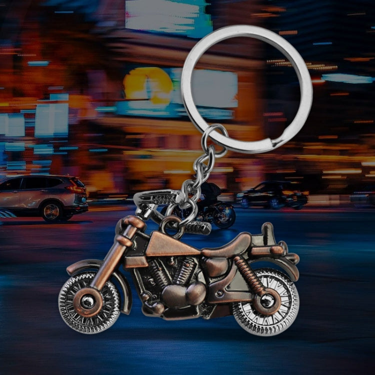 Simulation Cool Motorcycle Keychain Metal Decoration Pendant