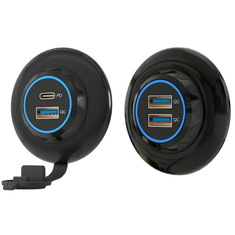 30W Car Ship Mobile Phone Fast Charging Modified USB Charger