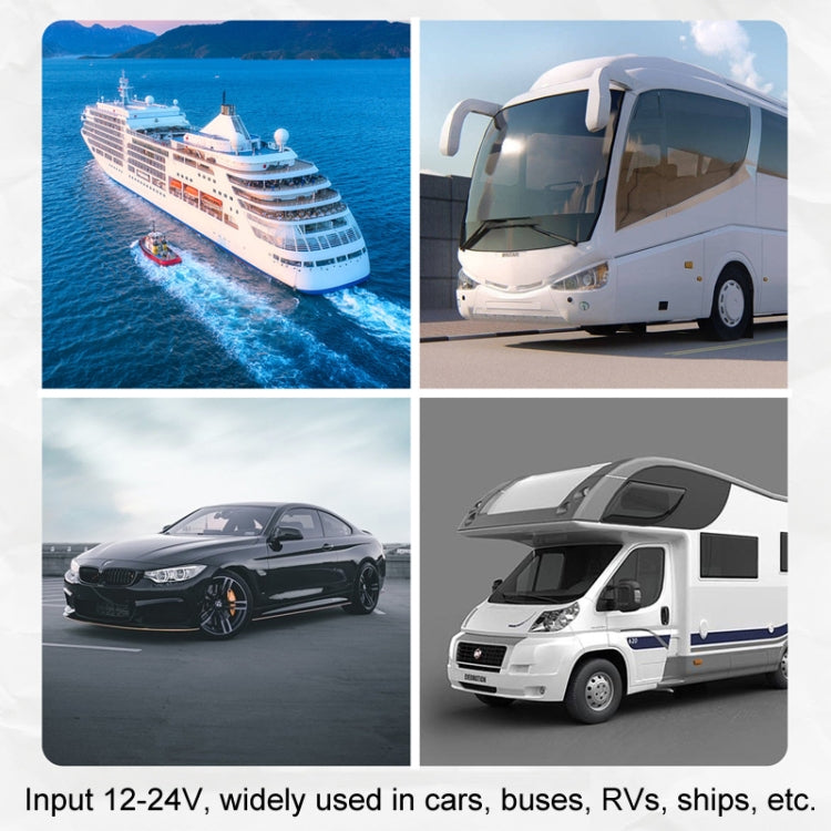 12-24V Bus Handlebar Installed USB Fast Charging Charger