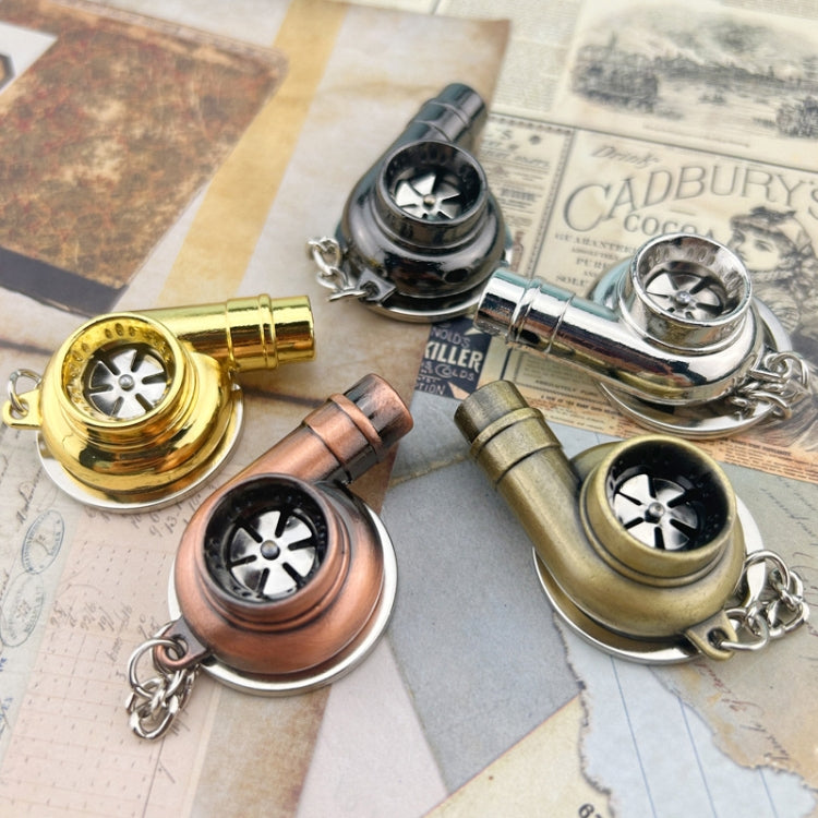 Car Tuning Accessories Turbo Keychain Decorative Pendant
