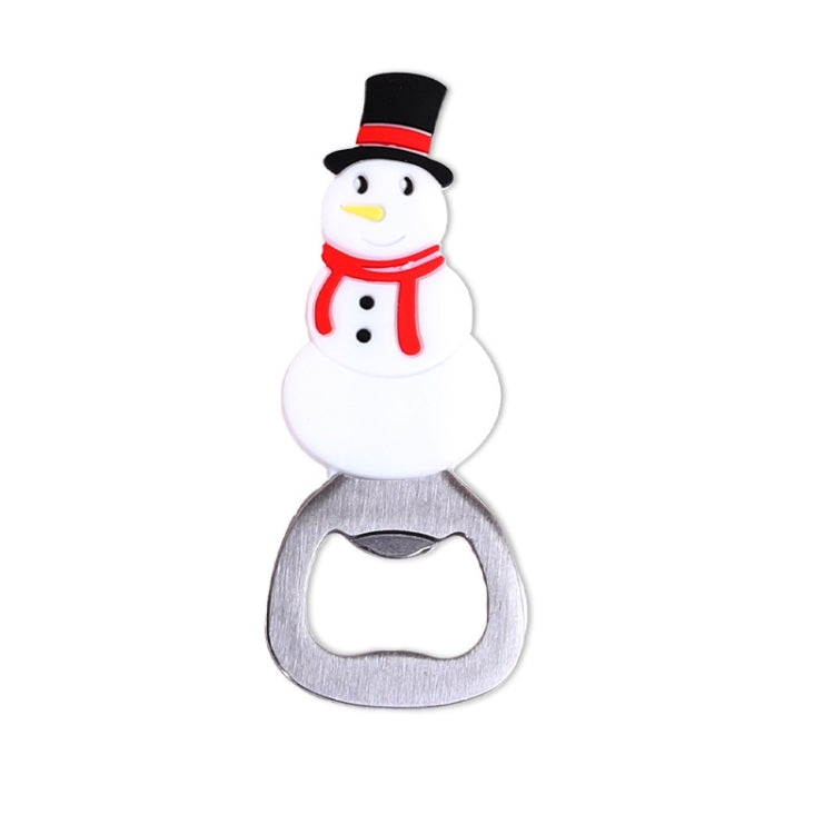 Magnetic Cute Cartoon Stainless Steel Bottle Opener Refrigerator Sticker Decoration
