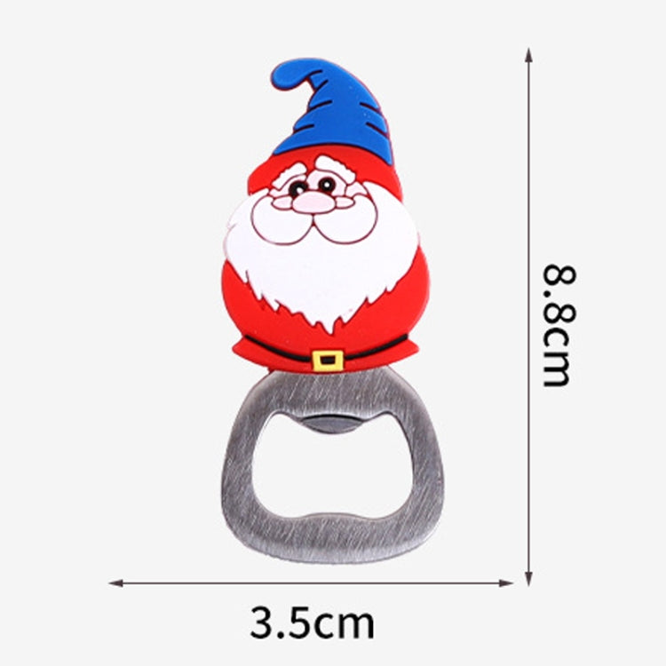 Magnetic Cute Cartoon Stainless Steel Bottle Opener Refrigerator Sticker Decoration