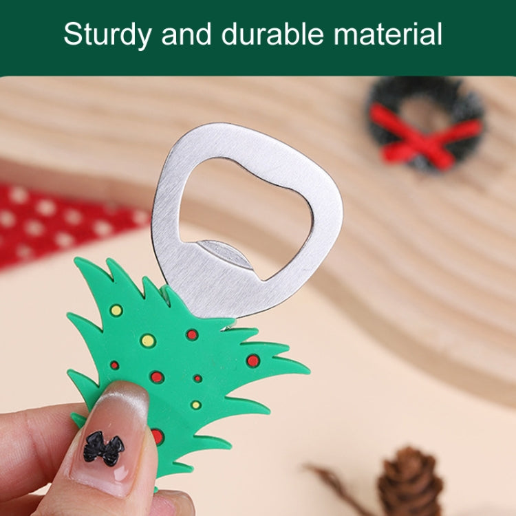 Magnetic Cute Cartoon Stainless Steel Bottle Opener Refrigerator Sticker Decoration