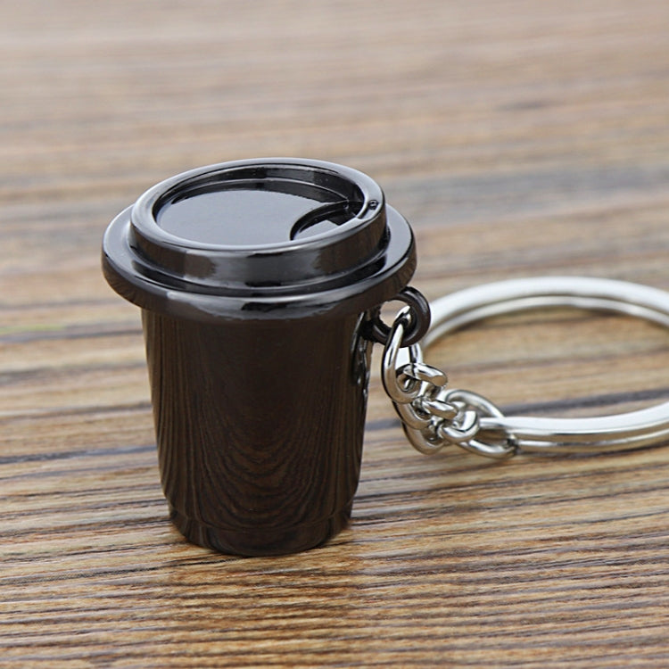 Mini Metal Keychain Coffee Utensils Decorative Pendant