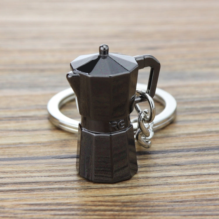 Mini Metal Keychain Coffee Utensils Decorative Pendant