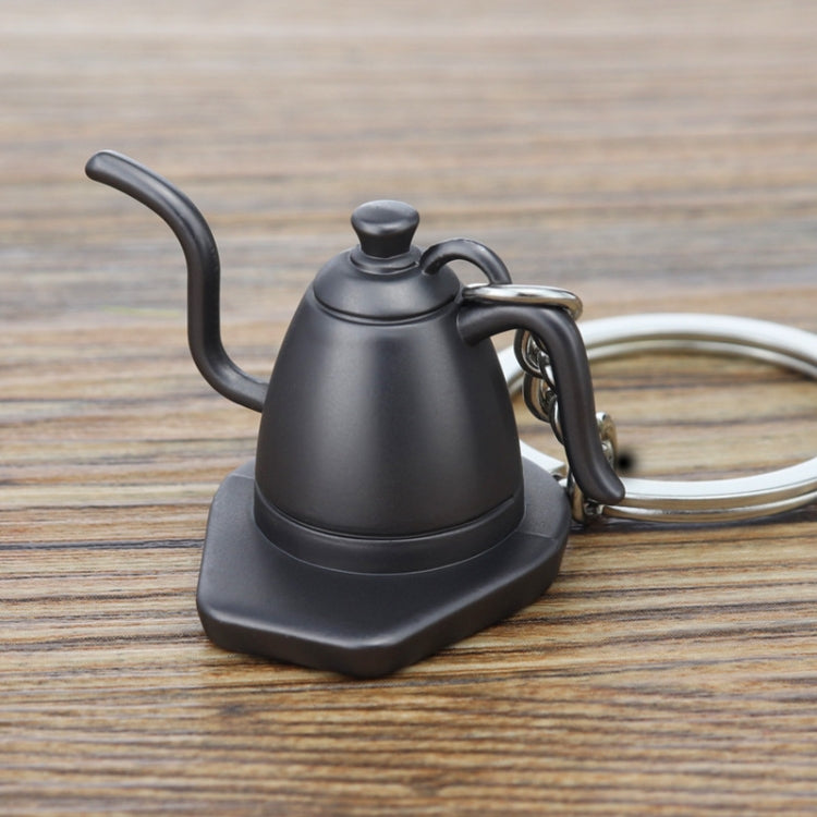 Mini Metal Keychain Coffee Utensils Decorative Pendant