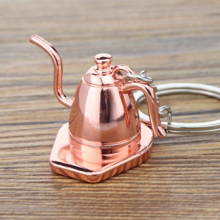 Mini Metal Keychain Coffee Utensils Decorative Pendant