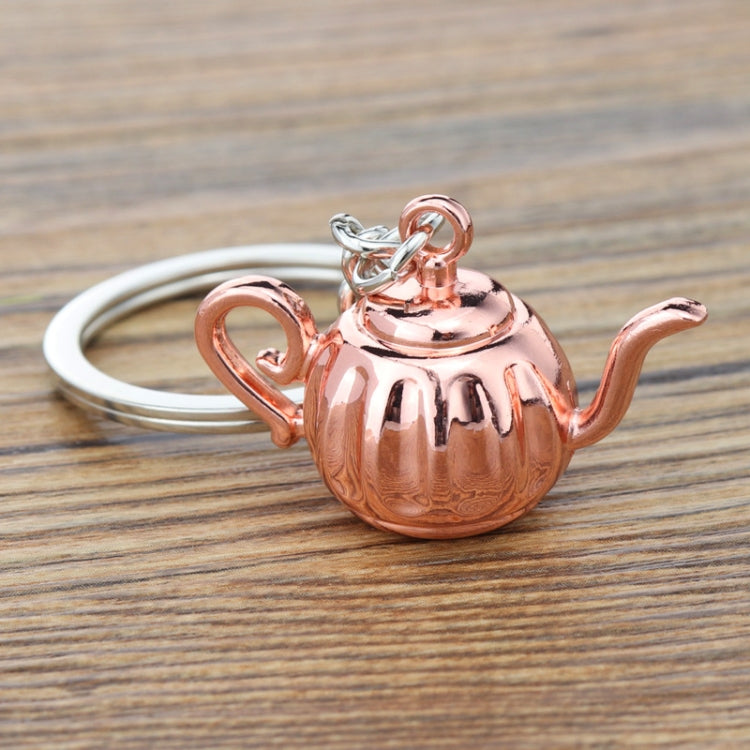 Mini Metal Keychain Coffee Utensils Decorative Pendant