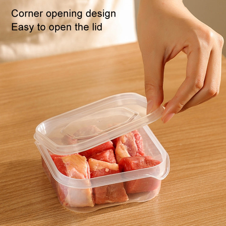6pcs Transparent Food Storage Box Refrigerator Vegetable Meat Container