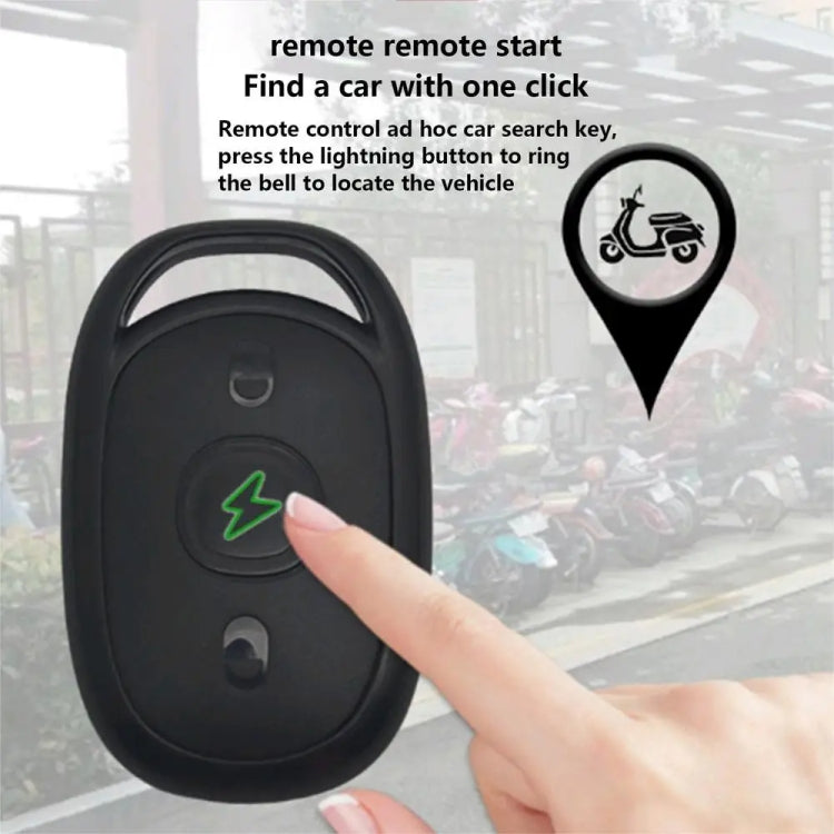 48-72V Electric Motorcycle One-Button Start Remote Lock Anti-Theft Alarm