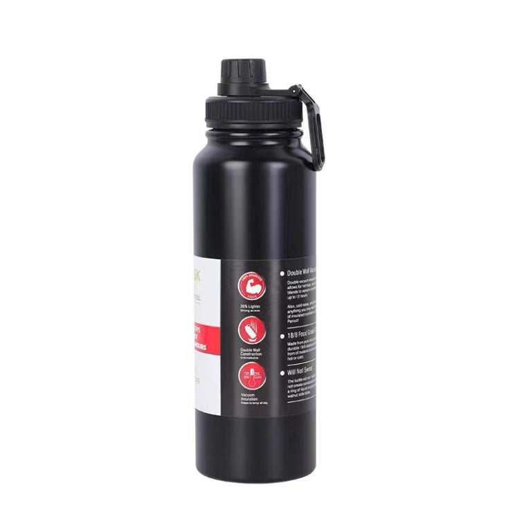 304 Stainless Steel Insulated Water Cup Handheld Large Capacity Outdoor Sports Kettle Vacuum Water Bottle
