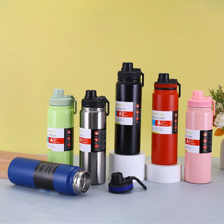 304 Stainless Steel Insulated Water Cup Handheld Large Capacity Outdoor Sports Kettle Vacuum Water Bottle