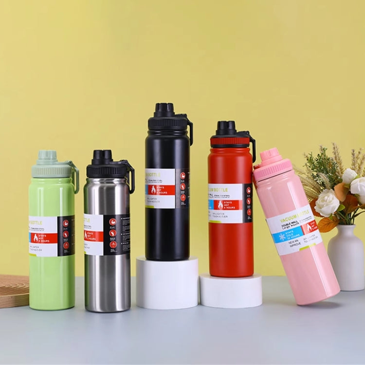 304 Stainless Steel Insulated Water Cup Handheld Large Capacity Outdoor Sports Kettle Vacuum Water Bottle