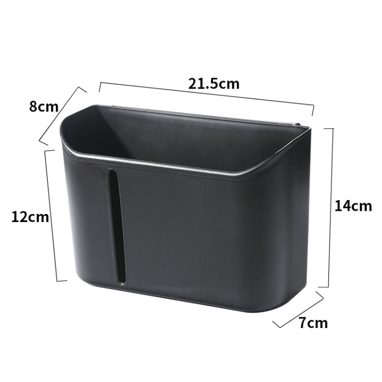 Multifunctional Car Seat Back Storage Box Rear Seat Tissue and Beverage Rack