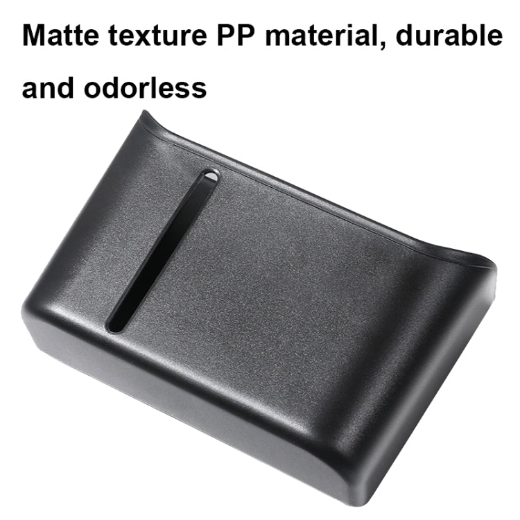 Multifunctional Car Seat Back Storage Box Rear Seat Tissue and Beverage Rack