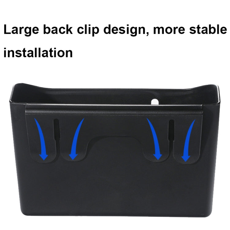 Multifunctional Car Seat Back Storage Box Rear Seat Tissue and Beverage Rack