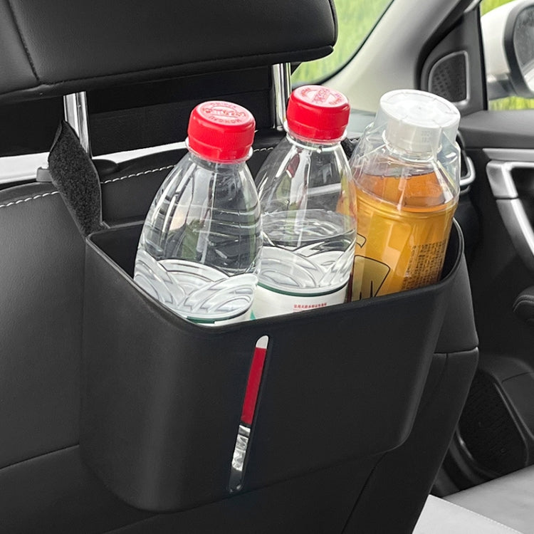 Multifunctional Car Seat Back Storage Box Rear Seat Tissue and Beverage Rack