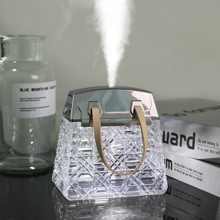 Desktop Small Crystal Bag Humidifier Aroma Ambient Lighting
