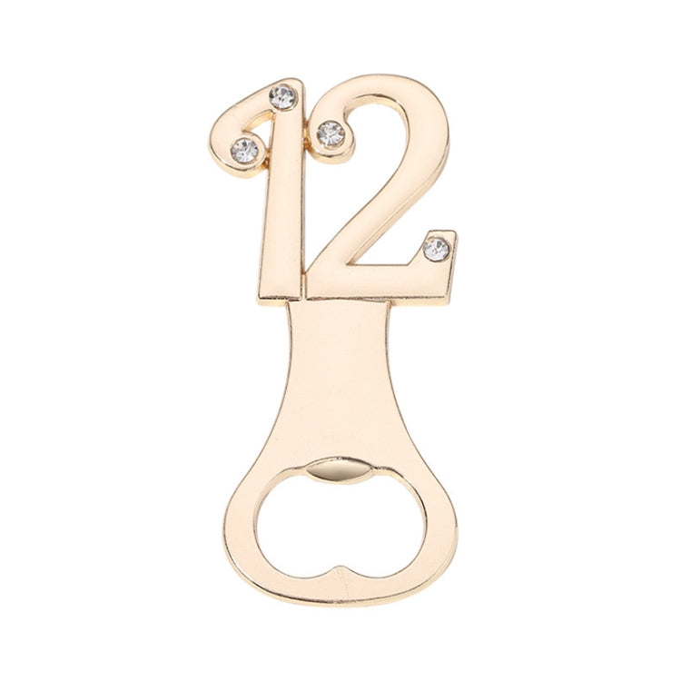 Digital Shape Wedding Party Manual Bottle Opener Beer Drinks Driver