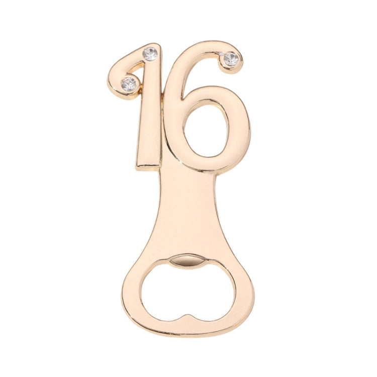 Digital Shape Wedding Party Manual Bottle Opener Beer Drinks Driver