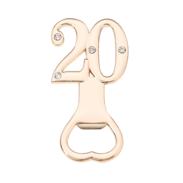 Digital Shape Wedding Party Manual Bottle Opener Beer Drinks Driver