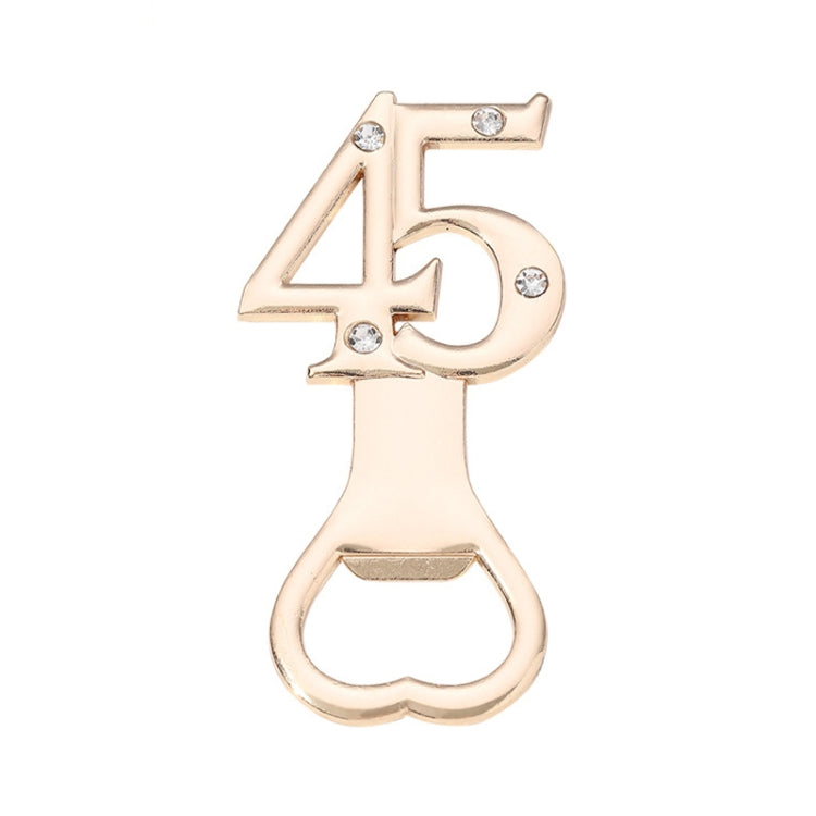 Digital Shape Wedding Party Manual Bottle Opener Beer Drinks Driver