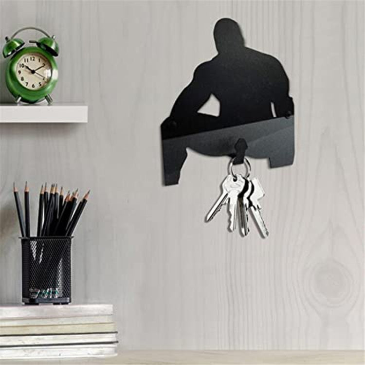Muscle Man Quirky Key Hangers Household Small Items Storage Rack